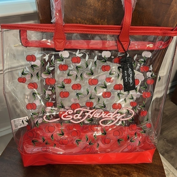 Ed Hardy Cherry Tote 🍒 - Picture 3 of 9